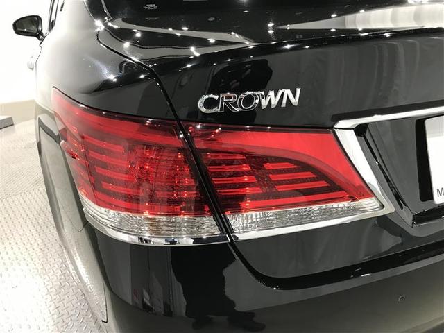 クラウンハイブリッド ロイヤルサルーン　フルセグテレビ　Ｂカメラ　ＬＥＤヘッドランプ　ＤＶＤ再生機能　盗難防止システム　スマキー　オートクルーズコントロール　電動パワーシート　ＥＳＣ　ＥＴＣ付き　アルミホイール　カーテンエアバッグ　エアコン（35枚目）