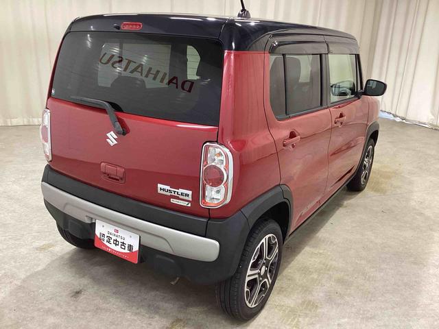 ハスラー Ｘ　インパネシフト　プッシュスタートスイッチ　電子カードキー　カーナビ　バックモニター　フォグランプ　アルミホイール　ＡＢＳ　ＥＴＣ車載器（8枚目）