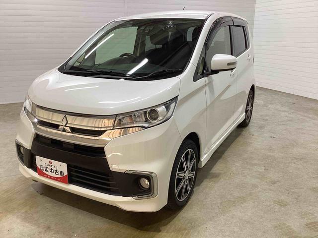 ｅＫカスタム Ｔセーフティパッケージ　インパネシフト　プッシュスタートスイッチ　電子カードキー　カーナビ　ＡＢＳ　アルミホイール　ＥＴＣ車載器　オートエアコン（7枚目）