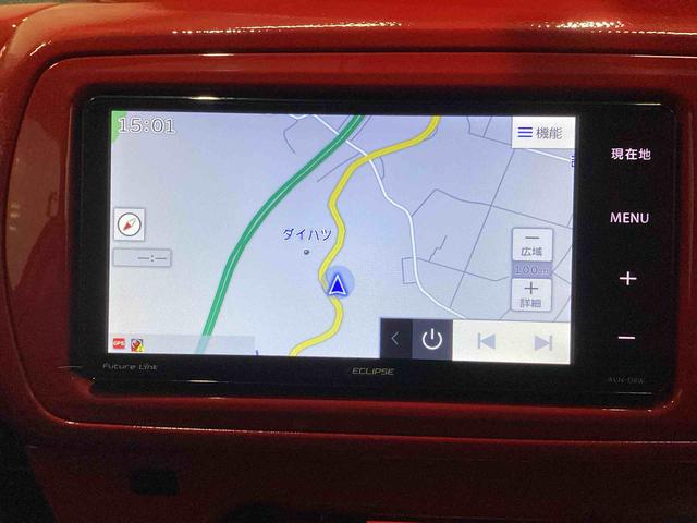 ヴィッツ GRスポーツ フロアCVT(パドルシフト) プッシュスタートスイッチ 電子カードキー カーナビ バックモニター ABS アルミホイール フォグランプ(10枚目)
