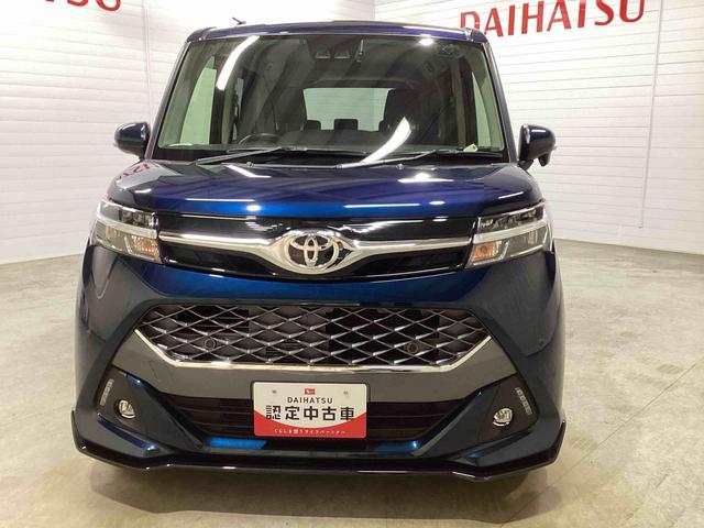 タンク カスタムG インパネシフト プッシュスタートスイッチ カーナビ バックモニター 電子カードキー ETC車載器 アルミホイール ABS 両側電動スライドドア(2枚目)