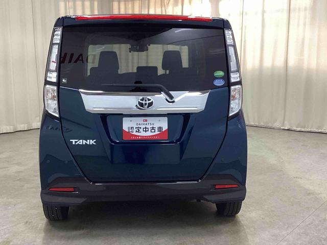 タンク カスタムG インパネシフト プッシュスタートスイッチ カーナビ バックモニター 電子カードキー ETC車載器 アルミホイール ABS 両側電動スライドドア(3枚目)