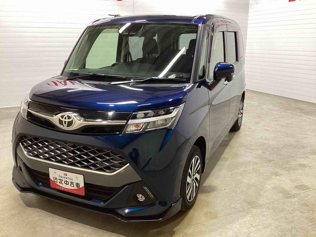 タンク カスタムG インパネシフト プッシュスタートスイッチ カーナビ バックモニター 電子カードキー ETC車載器 アルミホイール ABS 両側電動スライドドア(7枚目)