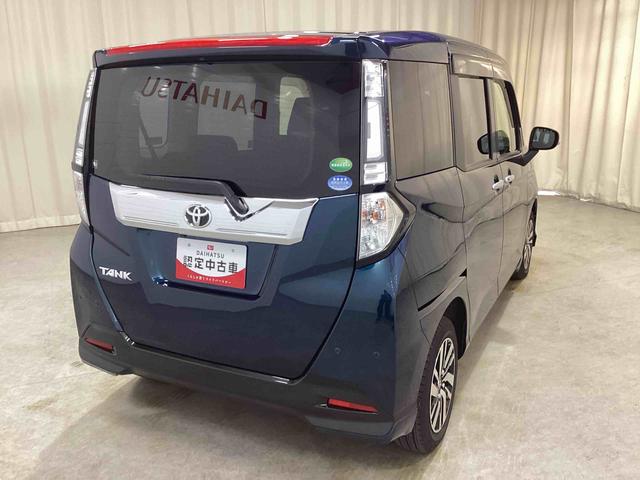 タンク カスタムG インパネシフト プッシュスタートスイッチ カーナビ バックモニター 電子カードキー ETC車載器 アルミホイール ABS 両側電動スライドドア(8枚目)