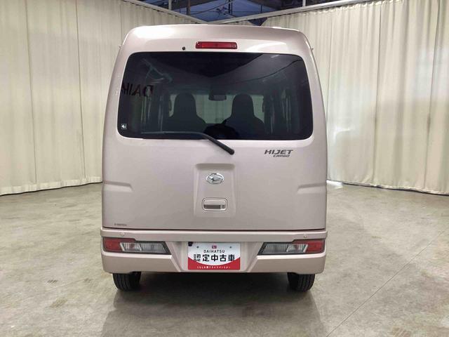 ハイゼットカーゴ DX SAIII インパネシフト リモコンキー カーナビ バックモニター 車線逸脱防止 前後誤発進抑制装置 ABS 両側スライドドア ETC車載器(3枚目)