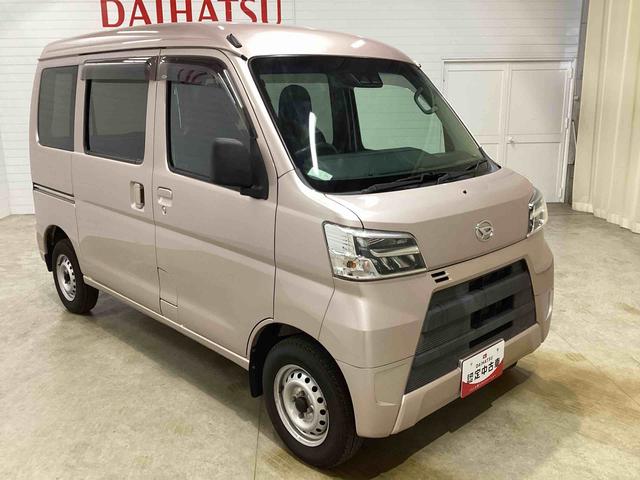 ハイゼットカーゴ DX SAIII インパネシフト リモコンキー カーナビ バックモニター 車線逸脱防止 前後誤発進抑制装置 ABS 両側スライドドア ETC車載器(6枚目)