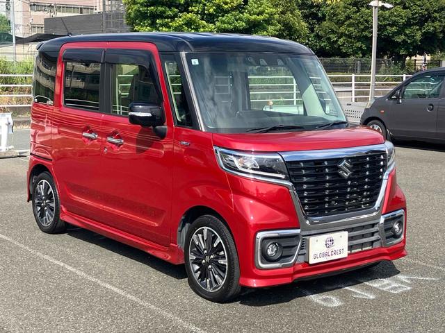 スペーシアカスタム ハイブリッドＸＳ　ブラックルーフ　全方位モニター用カメラパッケージ　ヘッドアップディスプレイ　パナソニック８型ナビフルセグＴＶ　セーフティサポート　両側パワースライドドア　ＬＥＤヘッドランプ　天井サーキュレーター（5枚目）