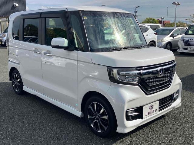 Ｎ－ＢＯＸカスタム Ｇ・Ｌホンダセンシング　ホンダセンシング　アダプティブコントロール　ＬＥＤヘッドランプ　パナソニック７インチナビ　フルセグＴＶ＆バックカメラ　Ｂｌｕｅｔｏｏｔｈ　片側パワースライドドア　純正１４インチアルミホイール　ドラレコ（10枚目）