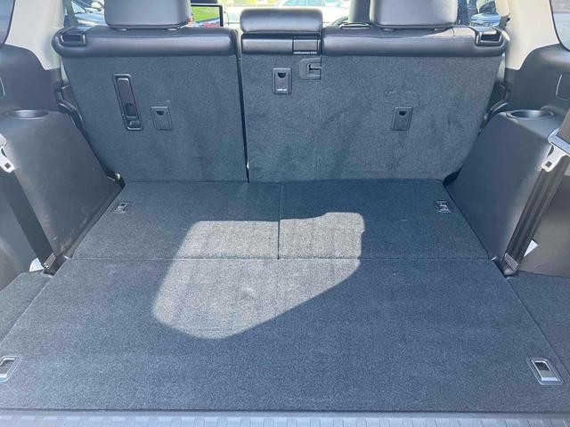 ランドクルーザープラド TX Lパッケージ マットブラックエディション 3列シート7人乗 マットブラックエディション ムーンルーフ クリアランス・バックソナー ブラックルーフレール アルパインBIGX9型カーナビ&バックカメラ ヘッドレストモニター 純正18インチアルミ(37枚目)