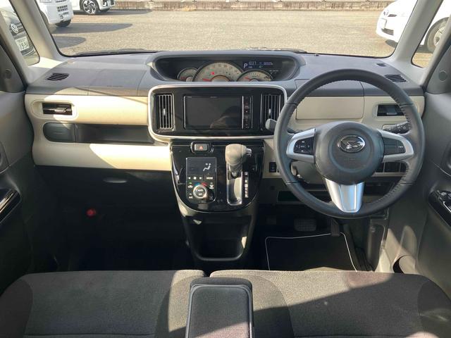 ムーヴキャンバス Ｇブラックインテリアリミテッド　ＳＡＩＩＩ　ストライプカラー（グレー）　スマートアシスト３　３６０°ＶＩＥＷスイッチ　寒冷地仕様　シートヒーター　両側パワースライドドア　ＬＥＤヘッドランプ＆フォグランプ　１４インチオプションホイールキャップ（4枚目）