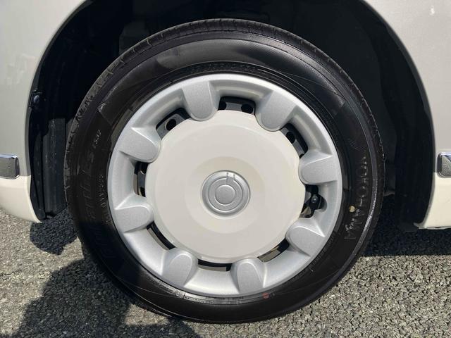 ムーヴキャンバス Ｇブラックインテリアリミテッド　ＳＡＩＩＩ　ストライプカラー（グレー）　スマートアシスト３　３６０°ＶＩＥＷスイッチ　寒冷地仕様　シートヒーター　両側パワースライドドア　ＬＥＤヘッドランプ＆フォグランプ　１４インチオプションホイールキャップ（16枚目）