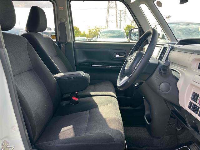 ムーヴキャンバス Ｇブラックインテリアリミテッド　ＳＡＩＩＩ　ストライプカラー（グレー）　スマートアシスト３　３６０°ＶＩＥＷスイッチ　寒冷地仕様　シートヒーター　両側パワースライドドア　ＬＥＤヘッドランプ＆フォグランプ　１４インチオプションホイールキャップ（20枚目）