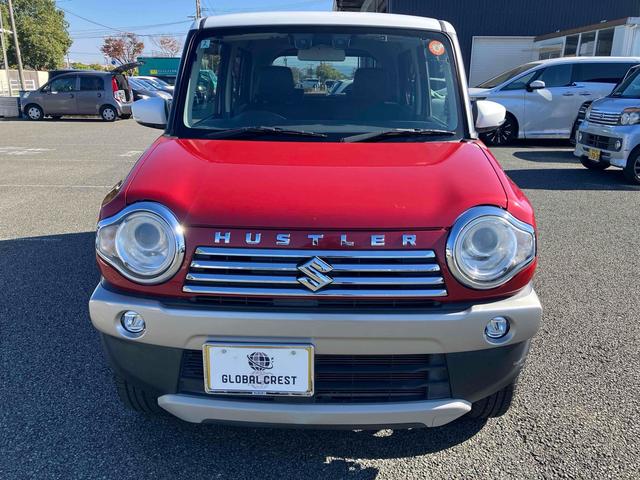 ハスラー ＪスタイルＩＩ　ユーザー下取車／ホワイトルーフ（オプション）／衝突被害軽減システム／ケンウッド７型フルセグＴＶ＆バックカメラ／Ｂｌｕｅｔｏｏｔｈ対応／ＨＩＤヘッドライト／アイドリングストップ／純正１５インチアルミ（3枚目）