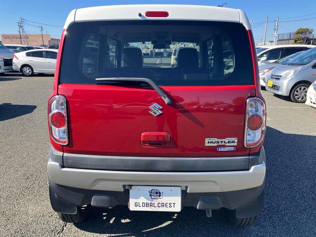 ハスラー ＪスタイルＩＩ　ユーザー下取車／ホワイトルーフ（オプション）／衝突被害軽減システム／ケンウッド７型フルセグＴＶ＆バックカメラ／Ｂｌｕｅｔｏｏｔｈ対応／ＨＩＤヘッドライト／アイドリングストップ／純正１５インチアルミ（6枚目）