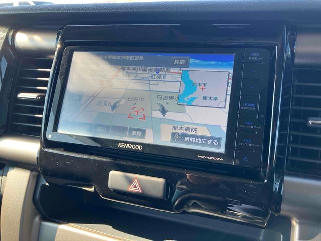 ハスラー ＪスタイルＩＩ　ユーザー下取車／ホワイトルーフ（オプション）／衝突被害軽減システム／ケンウッド７型フルセグＴＶ＆バックカメラ／Ｂｌｕｅｔｏｏｔｈ対応／ＨＩＤヘッドライト／アイドリングストップ／純正１５インチアルミ（33枚目）