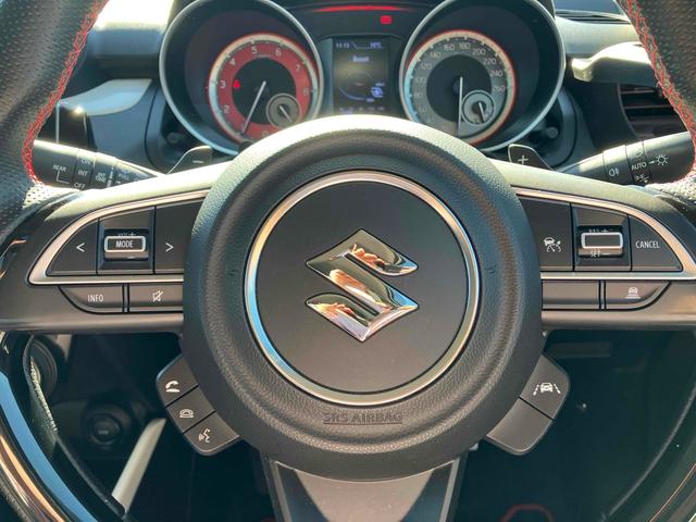 スイフトスポーツ ベースグレード ワンオーナー/後期モデル/純正エアロ/全方位モニター用カメラパッケージ/RMP17インチアルミホイール/ブラインドスポットモニター/セーフティサポート/純正8インチフルセグTV/LEDヘッドライト(28枚目)