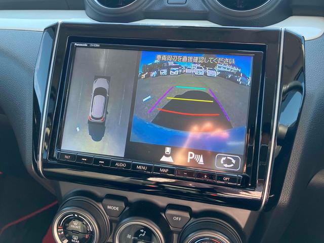 スイフトスポーツ ベースグレード ワンオーナー/後期モデル/純正エアロ/全方位モニター用カメラパッケージ/RMP17インチアルミホイール/ブラインドスポットモニター/セーフティサポート/純正8インチフルセグTV/LEDヘッドライト(35枚目)