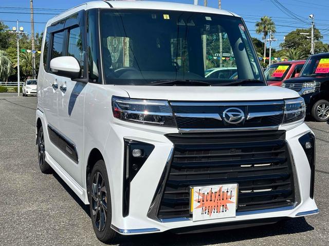 タント カスタムX 両側パワースライド ナビ フルセグ Bluetooth ドラレコ ETC バックカメラ ソナー レーンアシスト スマアシ LED オプションメッキパーツ 助手席イージークローザー ブレーキホールド(3枚目)