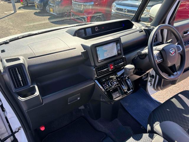 タント カスタムX 両側パワースライド ナビ フルセグ Bluetooth ドラレコ ETC バックカメラ ソナー レーンアシスト スマアシ LED オプションメッキパーツ 助手席イージークローザー ブレーキホールド(43枚目)