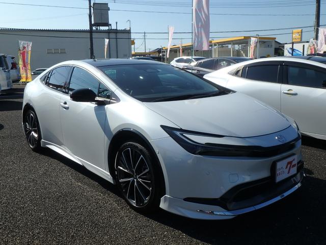 プリウス Ｚ　前後ドライブレコーダー　ＥＴＣ２．０　全方位カメラ　モデリスタフルエアロ　ナビ　ブレーキサポート　レーンサポート　ソナー　クルーズコントロール　ＬＥＤヘッドライト　スマートキー　プッシュスタート（4枚目）
