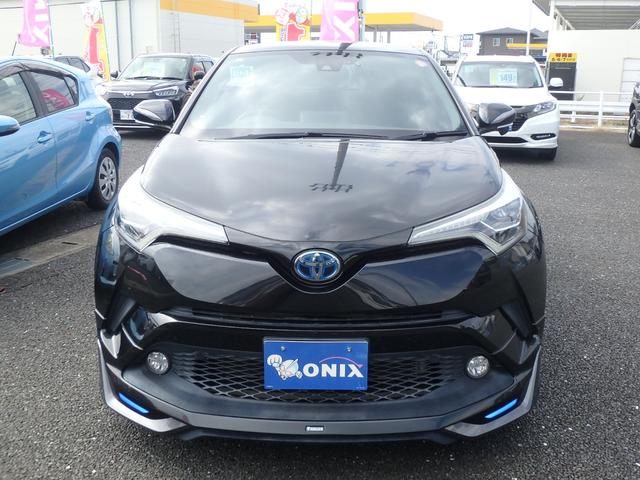 C-HR G ドライブレコーダー ETC モデリスタフルエアロ ナビ バックカメラ LEDヘッドライト ブレーキサポート レーンサポート ソナー クルーズコントロール Wシートヒーター プッシュスタート(3枚目)