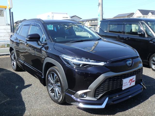 カローラクロス ハイブリッド　Ｚ　ＥＴＣ　モデリスタフルエアロ　バックカメラ　ＬＥＤヘッドライト　ブレーキサポート　レーンサポート　ソナー　クルーズコントロール　パワーゲート　Ｗシートヒーター　スマートキー　プッシュスタート（4枚目）