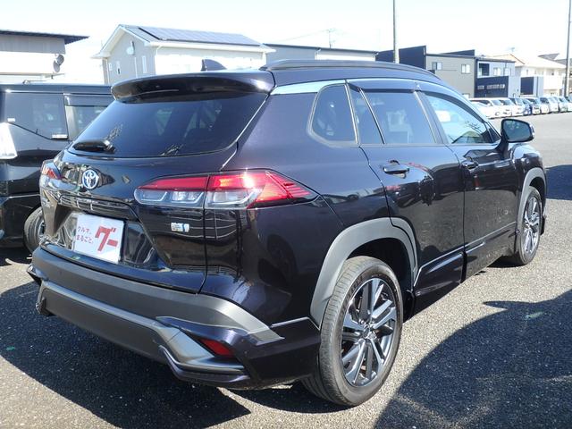 カローラクロス ハイブリッド　Ｚ　ＥＴＣ　モデリスタフルエアロ　バックカメラ　ＬＥＤヘッドライト　ブレーキサポート　レーンサポート　ソナー　クルーズコントロール　パワーゲート　Ｗシートヒーター　スマートキー　プッシュスタート（7枚目）