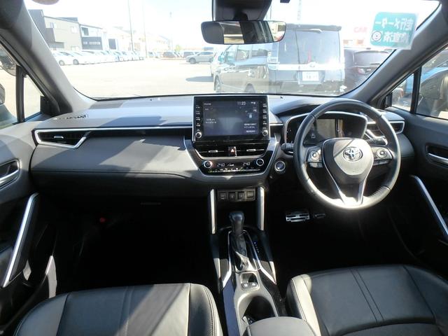 カローラクロス ハイブリッド　Ｚ　ＥＴＣ　モデリスタフルエアロ　バックカメラ　ＬＥＤヘッドライト　ブレーキサポート　レーンサポート　ソナー　クルーズコントロール　パワーゲート　Ｗシートヒーター　スマートキー　プッシュスタート（12枚目）