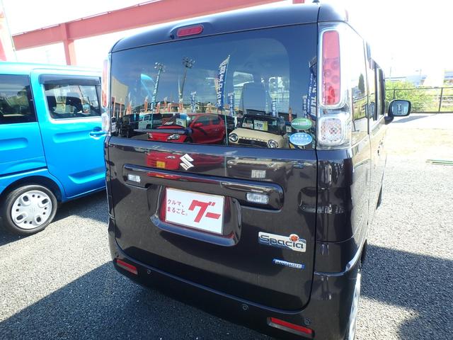 スペーシア ハイブリッドG ドライブレコーダー ナビ アイドリングストップ スマートキー プッシュスタート ブレーキサポート レーンサポート ソナー オートライト オートエアコン サイドWエアバック 電動格納ミラー(6枚目)