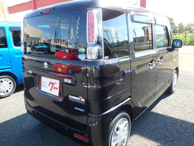 スペーシア ハイブリッドG ドライブレコーダー ナビ アイドリングストップ スマートキー プッシュスタート ブレーキサポート レーンサポート ソナー オートライト オートエアコン サイドWエアバック 電動格納ミラー(7枚目)