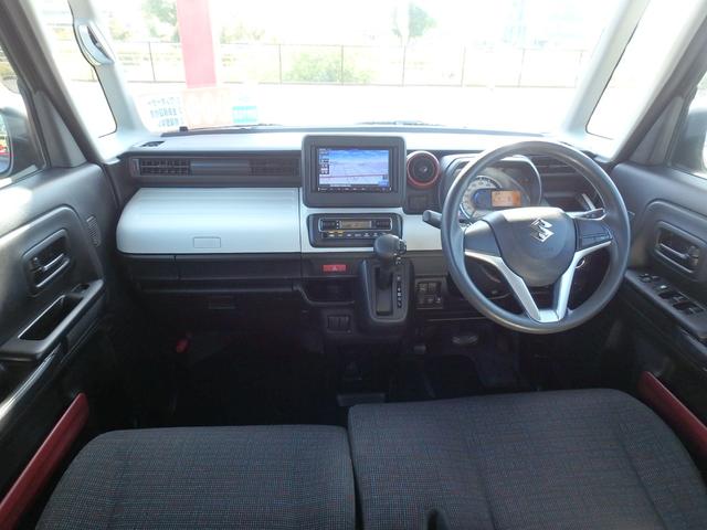 スペーシア ハイブリッドG ドライブレコーダー ナビ アイドリングストップ スマートキー プッシュスタート ブレーキサポート レーンサポート ソナー オートライト オートエアコン サイドWエアバック 電動格納ミラー(12枚目)