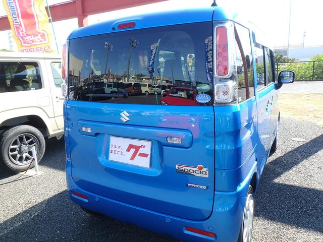 スペーシア ハイブリッドG ドライブレコーダー ナビ アイドリングストップ スマートキー プッシュスタート ブレーキサポート レーンサポート ソナー オートライト オートエアコン サイドWエアバック 電動格納ミラー(6枚目)