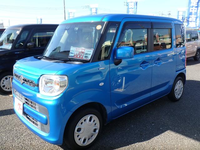 スペーシア ハイブリッドG ドライブレコーダー ナビ アイドリングストップ スマートキー プッシュスタート ブレーキサポート レーンサポート ソナー オートライト オートエアコン サイドWエアバック 電動格納ミラー(53枚目)