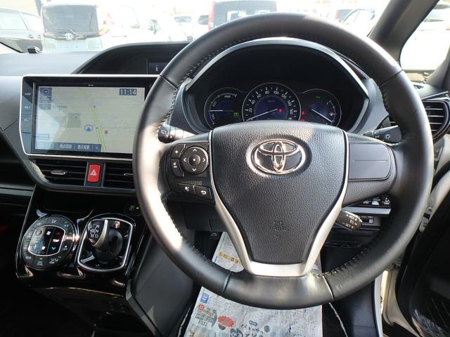 ノア ハイブリッドＳｉ　ダブルバイビー　ＥＴＣ２．０　モデリスタフルエアロ　ナビ　バックカメラ　ブレーキサポート　レーンサポート　ソナー　クルーズコントロール　両側電動スライドドア　スマートキー　プッシュスタート　Ｗシートヒーター（38枚目）