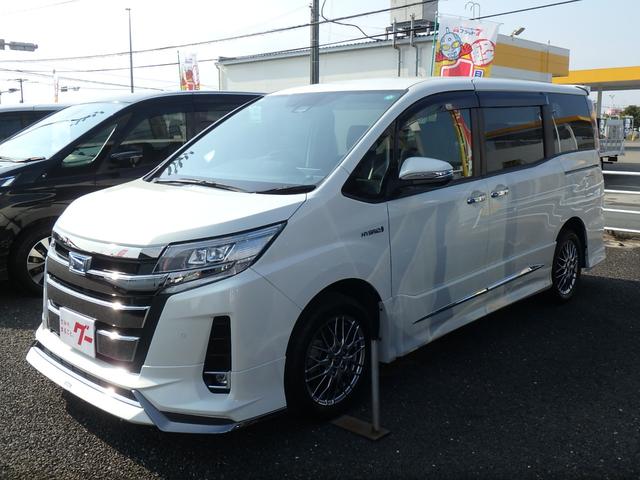 ノア ハイブリッドＳｉ　ダブルバイビー　ＥＴＣ２．０　モデリスタフルエアロ　ナビ　バックカメラ　ブレーキサポート　レーンサポート　ソナー　クルーズコントロール　両側電動スライドドア　スマートキー　プッシュスタート　Ｗシートヒーター（62枚目）