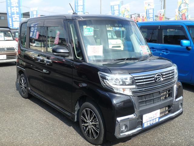 タント カスタムＸ　トップエディションリミテッドＳＡＩＩＩ　ＥＴＣ　ドライブレコーダー　バックカメラ　ＬＥＤヘッドライト　ブレーキサポート　レーンサポート　ソナー　アイドリングストップ　スマートキー　プッシュスタート　オートライト　オートエアコン（4枚目）