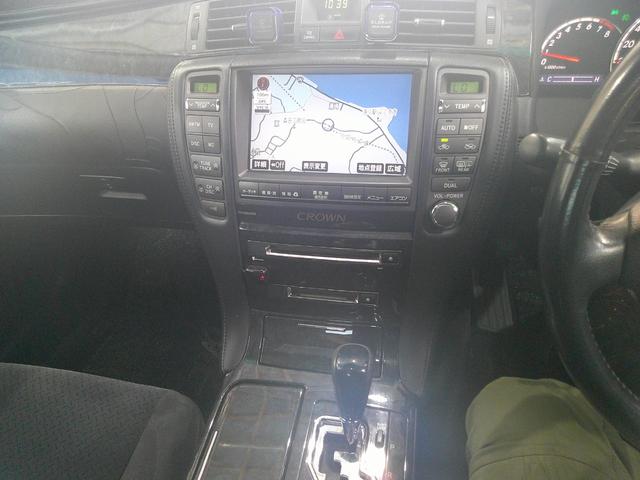 クラウン アスリート　後期　ＶＬＥＮＥフルエアロ　ＷＯＲＫグノーシス２０インチアルミホイール　車高調　リアルーフスポイラー　Ｋ－ＢＲＥＡＫ４本出しマフラー　サンルーフ　フルセグＴＶ（32枚目）
