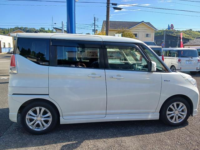 ソリオ ハイブリッドＭＺ　ドライブレコーダー　ＥＴＣ　全周囲カメラ　ナビ　ＴＶ　両側電動スライドドア　クリアランスソナー　オートクルーズコントロール　レーンアシスト　衝突被害軽減システム　アルミホイール　オートライト　ＨＩＤ（17枚目）