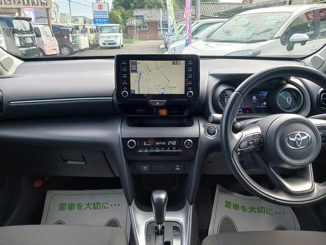 ヤリスクロス G 全周囲カメラ クリアランスソナー オートクルーズコントロール レーンアシスト 衝突被害軽減システム ナビ オートマチックハイビーム オートライト アルミホイール スマートキー 電動格納ミラー CVT(2枚目)