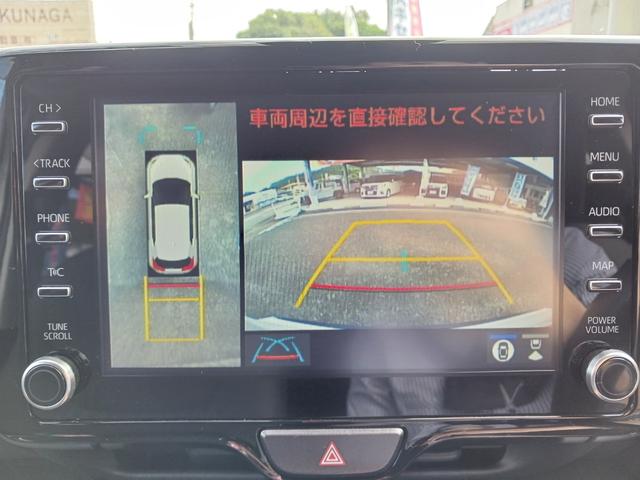 ヤリスクロス G 全周囲カメラ クリアランスソナー オートクルーズコントロール レーンアシスト 衝突被害軽減システム ナビ オートマチックハイビーム オートライト アルミホイール スマートキー 電動格納ミラー CVT(7枚目)