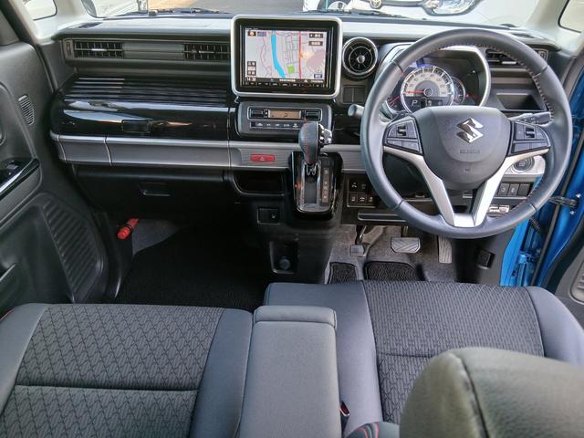 スペーシアカスタム ハイブリッドＸＳターボ　ＥＴＣ　バックカメラ　両側電動スライドドア　ナビ　ＴＶ　クリアランスソナー　オートクルーズコントロール　レーンアシスト　衝突被害軽減システム　オートライト　ＬＥＤヘッドランプ　スマートキー（2枚目）