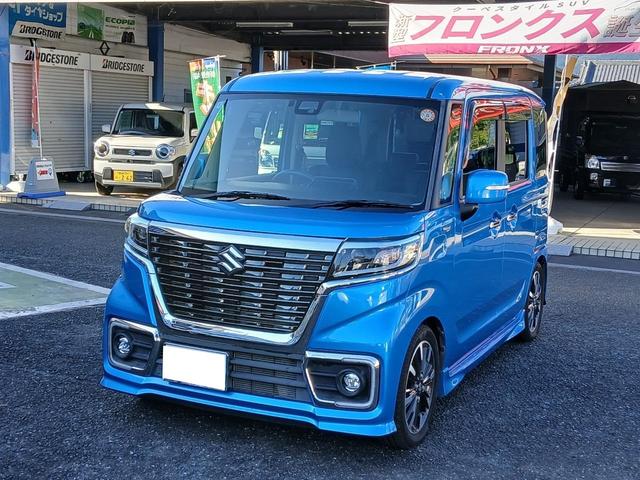 スペーシアカスタム ハイブリッドＸＳターボ　ＥＴＣ　バックカメラ　両側電動スライドドア　ナビ　ＴＶ　クリアランスソナー　オートクルーズコントロール　レーンアシスト　衝突被害軽減システム　オートライト　ＬＥＤヘッドランプ　スマートキー（12枚目）