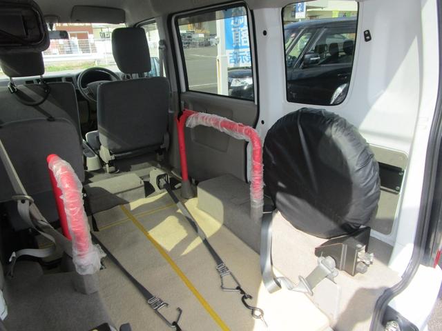 車イス格納部分は余裕のある空間となってます