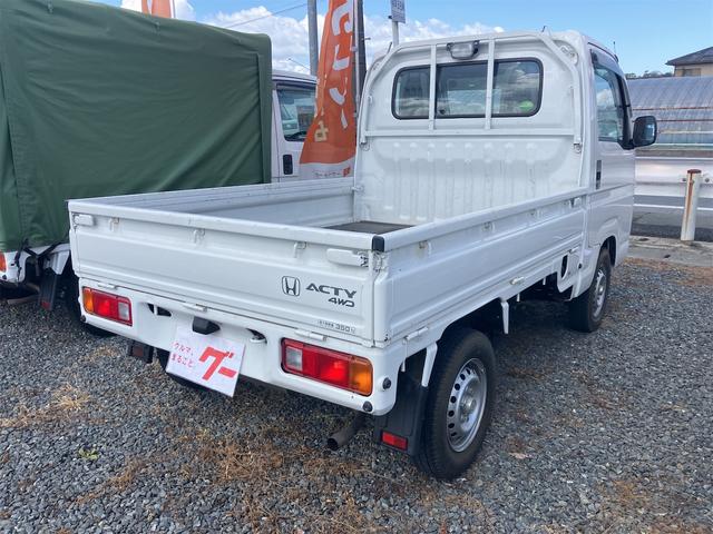 アクティトラック ＳＤＸ　エアコン無し　４ＷＤ　５ＭＴ　運転席エアバッグ　パワーステアリング（4枚目）