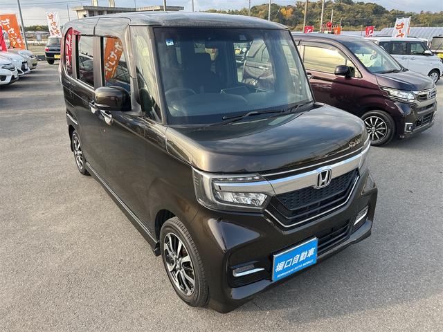 N-BOXカスタム ETC バックカメラ 両側電動スライドドア TV クリアランスソナー オートクルーズコントロール レーンアシスト 衝突被害軽減システム オートライト スマートキー アイドリングストップ 電動格納ミラー(14枚目)