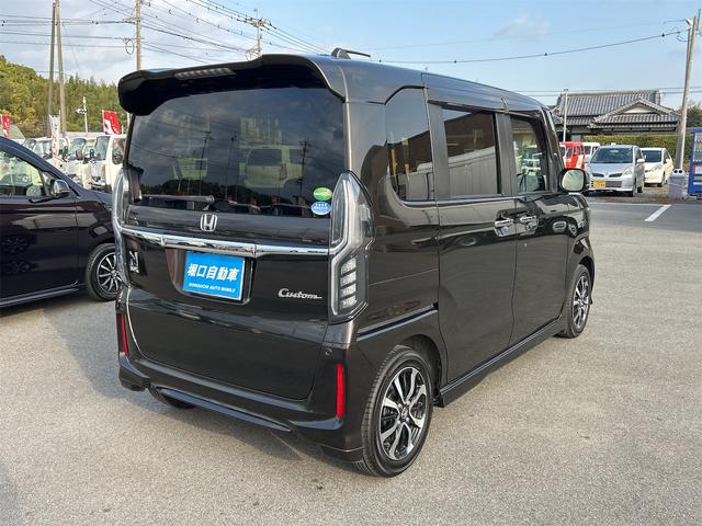 N-BOXカスタム ETC バックカメラ 両側電動スライドドア TV クリアランスソナー オートクルーズコントロール レーンアシスト 衝突被害軽減システム オートライト スマートキー アイドリングストップ 電動格納ミラー(15枚目)