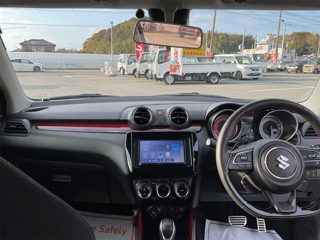 スイフトスポーツ ベースグレード ETC ナビ TV クリアランスソナー オートクルーズコントロール レーンアシスト 衝突被害軽減システム アルミホイール オートライト LEDヘッドランプ スマートキー 電動格納ミラー シートヒーター(2枚目)