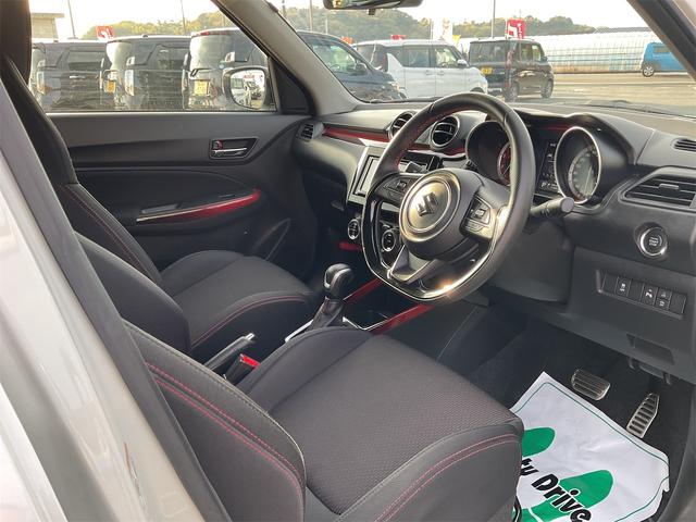 スイフトスポーツ ベースグレード ETC ナビ TV クリアランスソナー オートクルーズコントロール レーンアシスト 衝突被害軽減システム アルミホイール オートライト LEDヘッドランプ スマートキー 電動格納ミラー シートヒーター(33枚目)