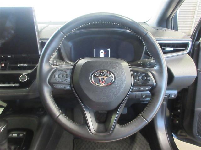 カローラツーリング ハイブリッド　ダブルバイビー　バックモニター　フルセグＴＶ　ＬＥＤライト　ハーフレザーシート　点検記録簿　クルコン　横滑り防止　盗難防止装置　ナビ・ＴＶ　エアバッグ　ＥＴＣ　ＡＢＳ　助手席エアバッグ　キーレス　メモリーナビ（9枚目）