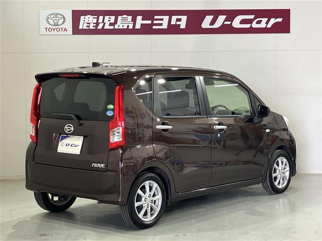 ムーヴ Ｘターボ　ＳＡＩＩＩ　エコアイドル　セキュリティアラーム　デュアルエアバック　ＬＥＤライト　アルミホイール　キーフリー　横滑り防止　ＤＶＤ　Ｂカメラ　ＥＴＣ　フルセグＴＶ　オートエアコン　スマートキー＆プッシュスタート（2枚目）